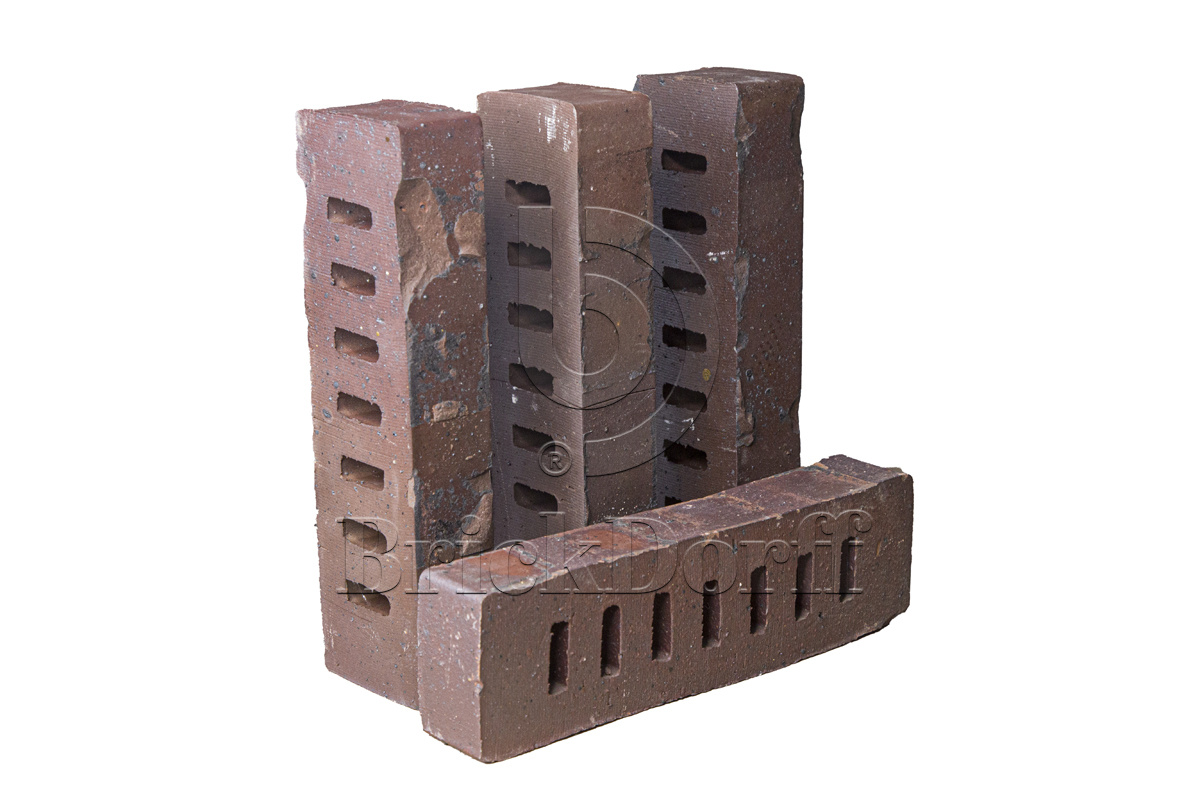 №10A Клинкерный кирпич облицовочный Laterem Antique 290х85х50 мм, красный архитектурный