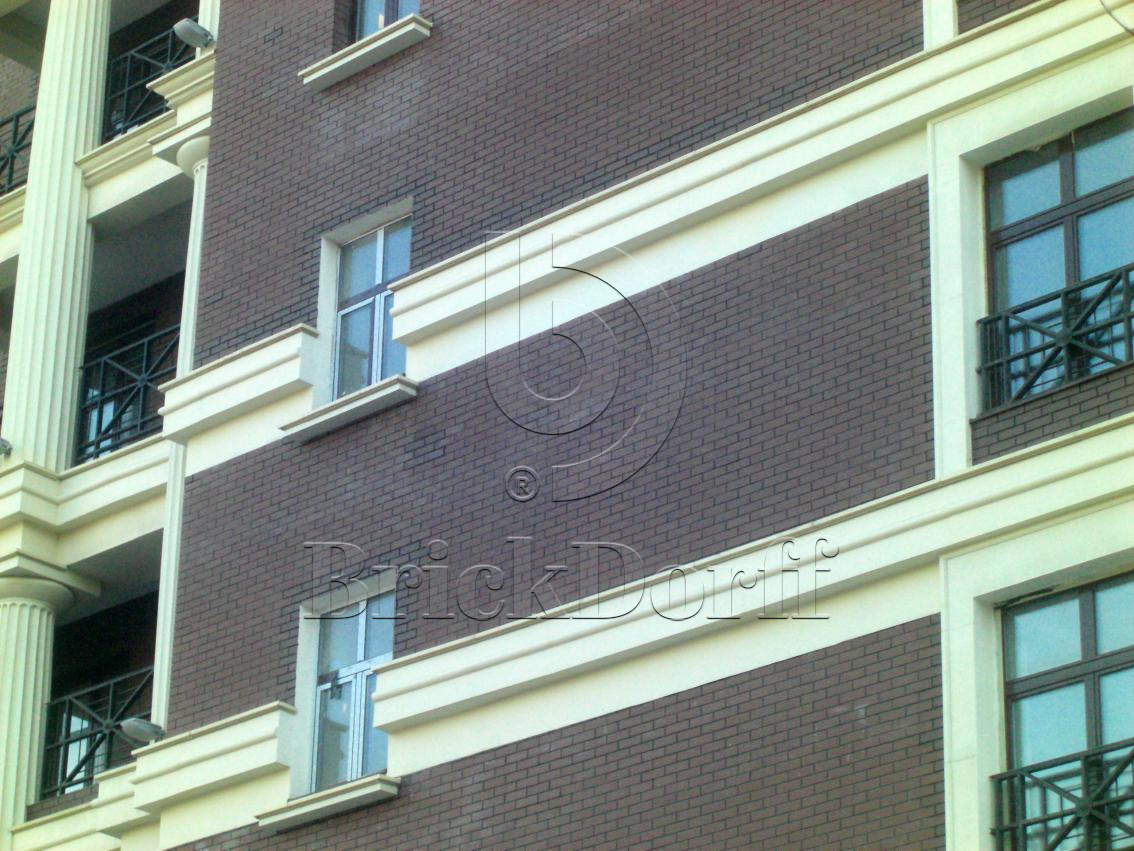 Клинкерная фасадная плитка облицовочная под кирпич ABC Dresden genarbt, 240*52*10 мм