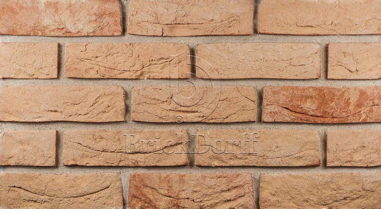 Донские Зори Рождествено w010 215*102*65 мм, Кирпич ручной формовки полнотелый, облицовочный