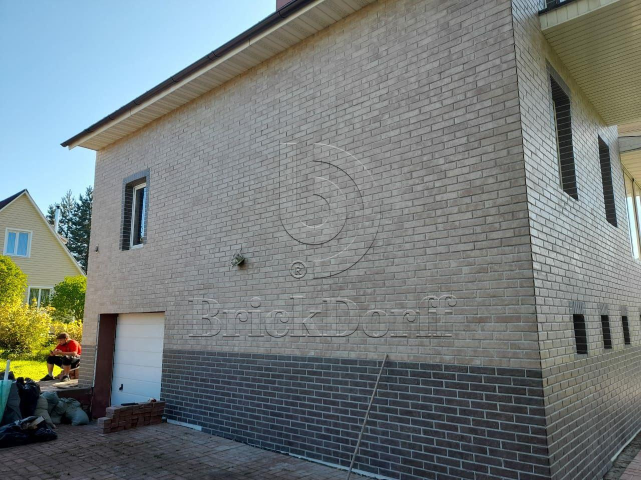 ILARIO BEIGE 245X66х7,4 мм Клинкерная фасадная плитка под кирпич облицовочная бежевая