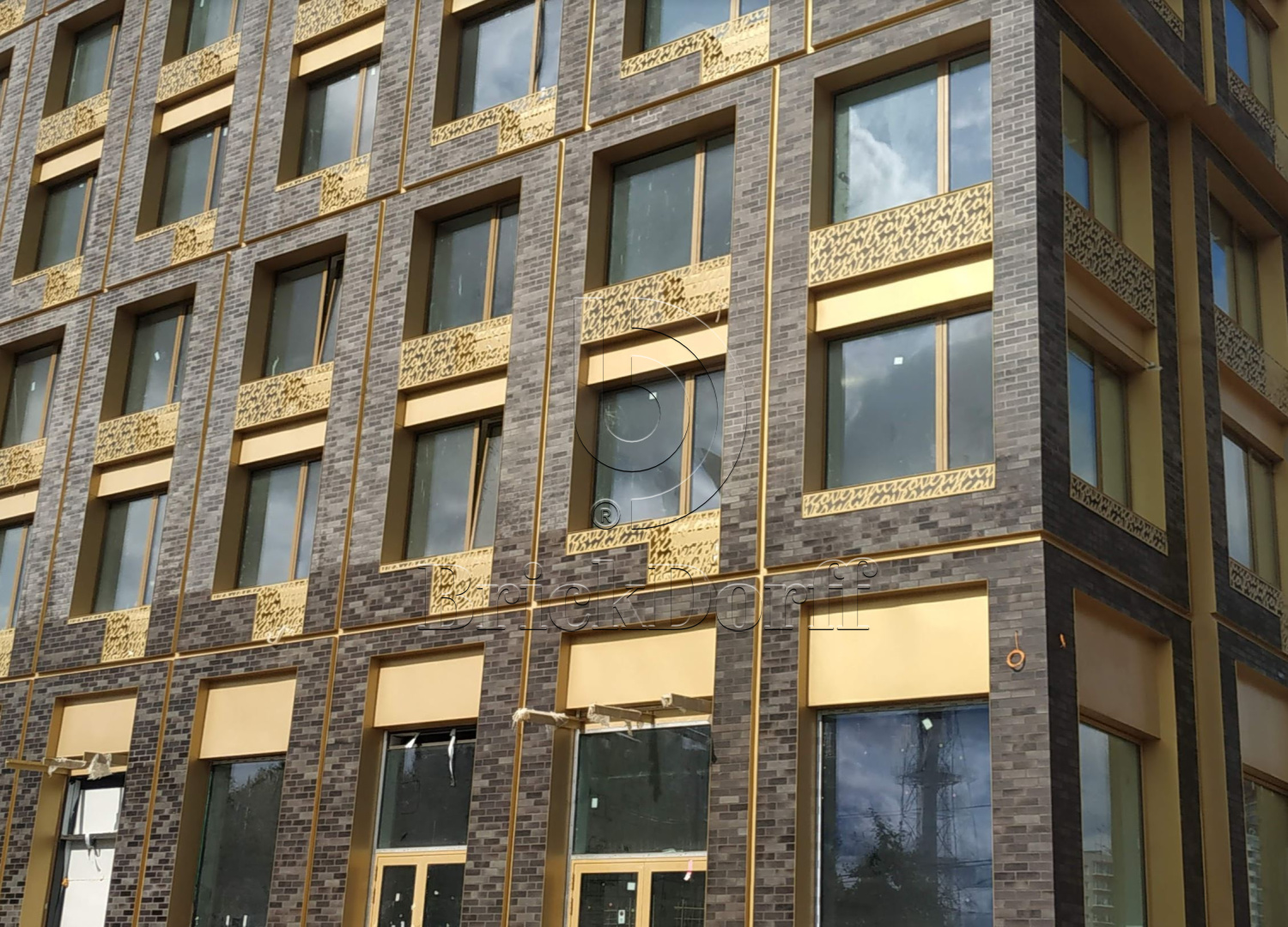 Клинкерная Плитка для Вентилируемых фасадов с расшивкой шва ABC №9025 240*71*14 мм