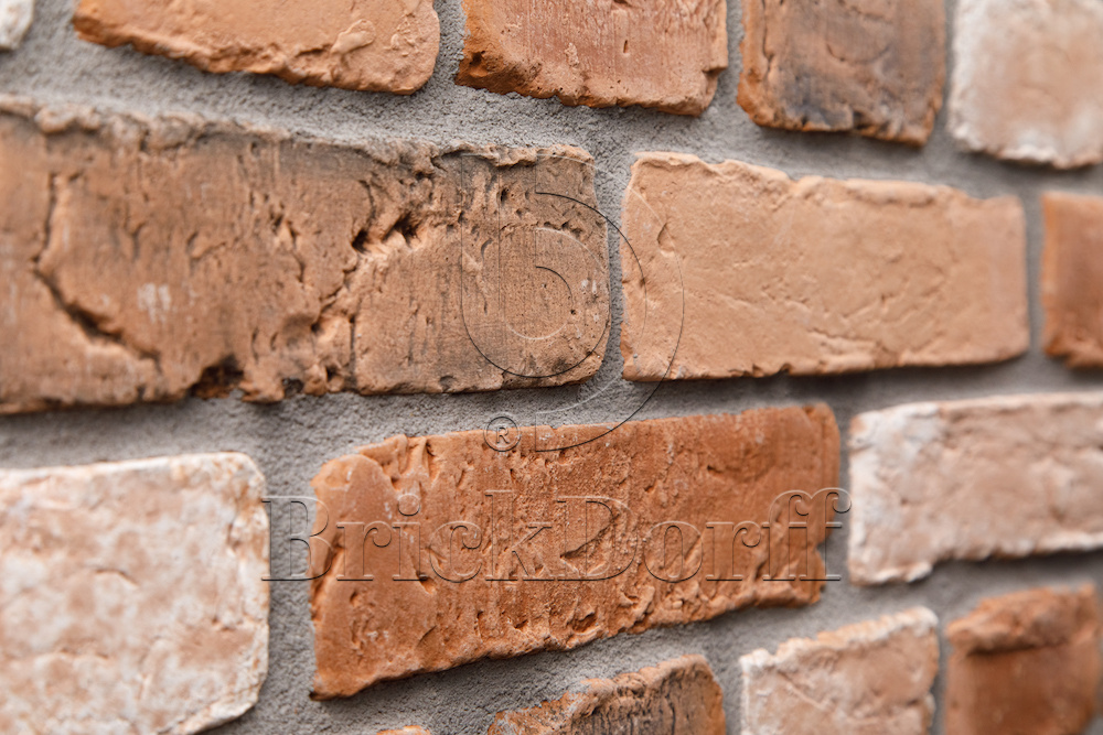 2.T Скандинавский кирпич 120-130*60-70*15 мм, декоративный камень для фасада и интерьера Petra