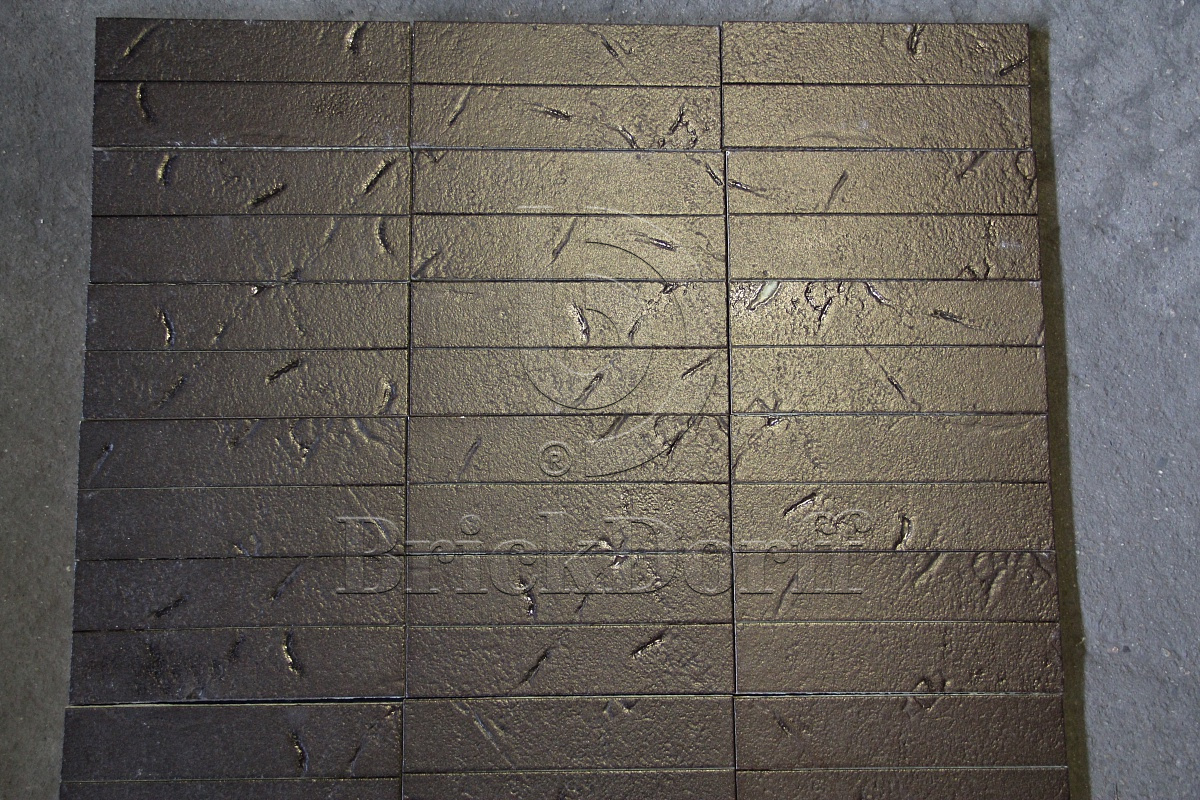 Ласточкин хвост Клинкерная фасадная плитка облицовочная под кирпич ABC Antik Mangan 239*52*13,5 мм