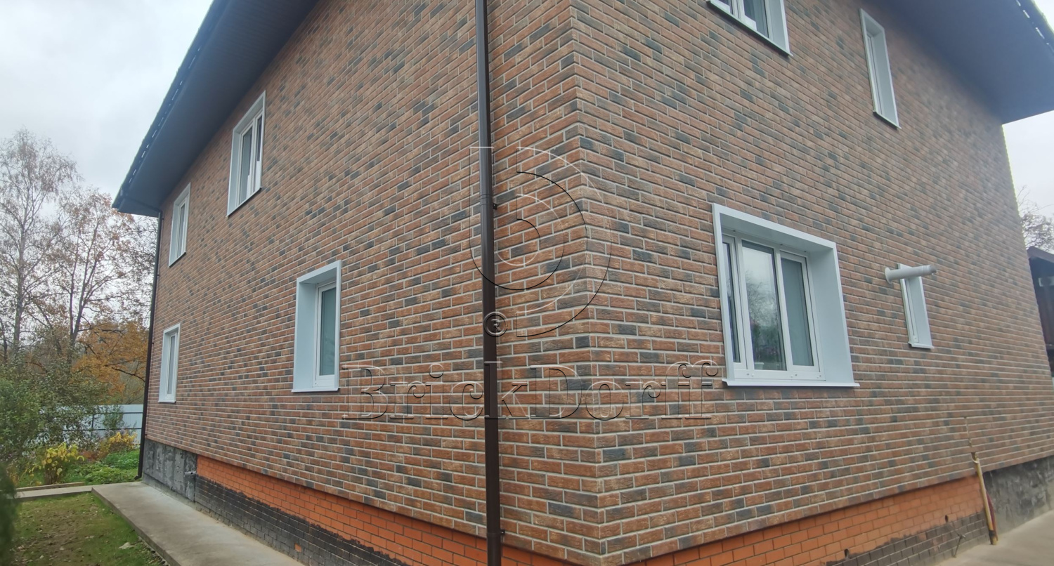 Loft Brick Chili фасадная термопанель из пенополистирола ППС 80 мм с клинкерной плиткой