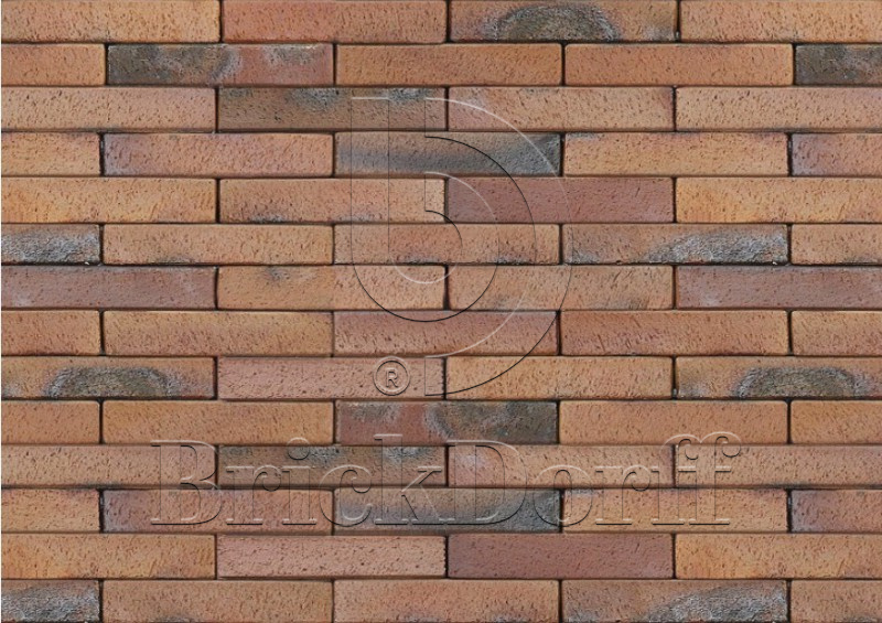 Тротуарная плитка / брусчатка Клинкерная ABC Ember (Ембер) (orange-gelb-Kohlebrand) 200*100*52 мм