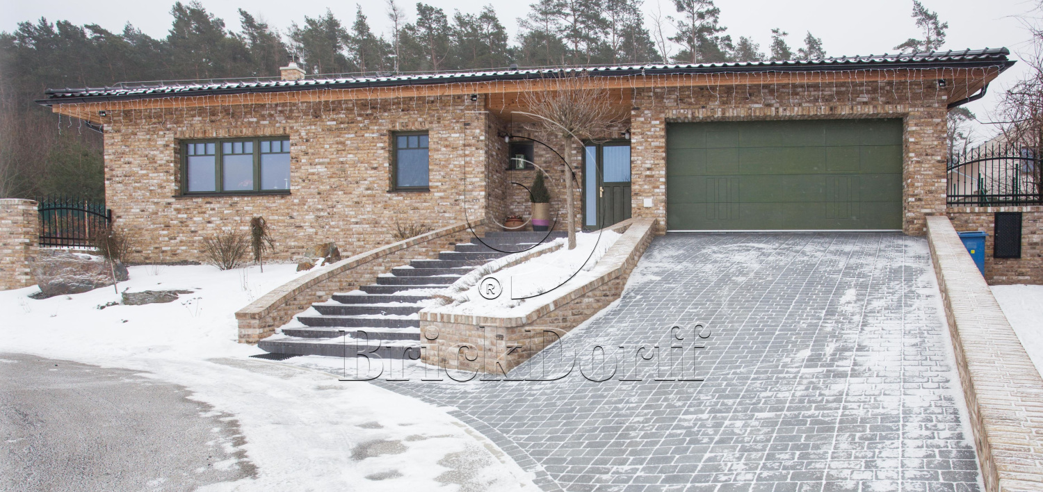 Barnsteen DF 214х103х66 мм, Кирпич ручной формовки Engels baksteen