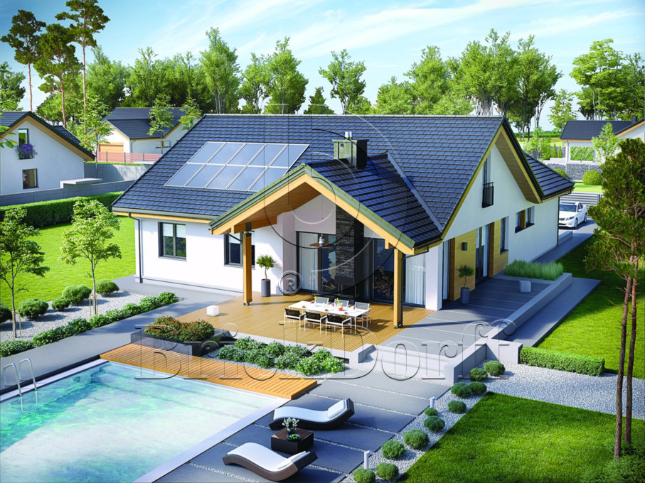 Керамическая рядовая черепица Roben Bergamo антрацитовый ангоб