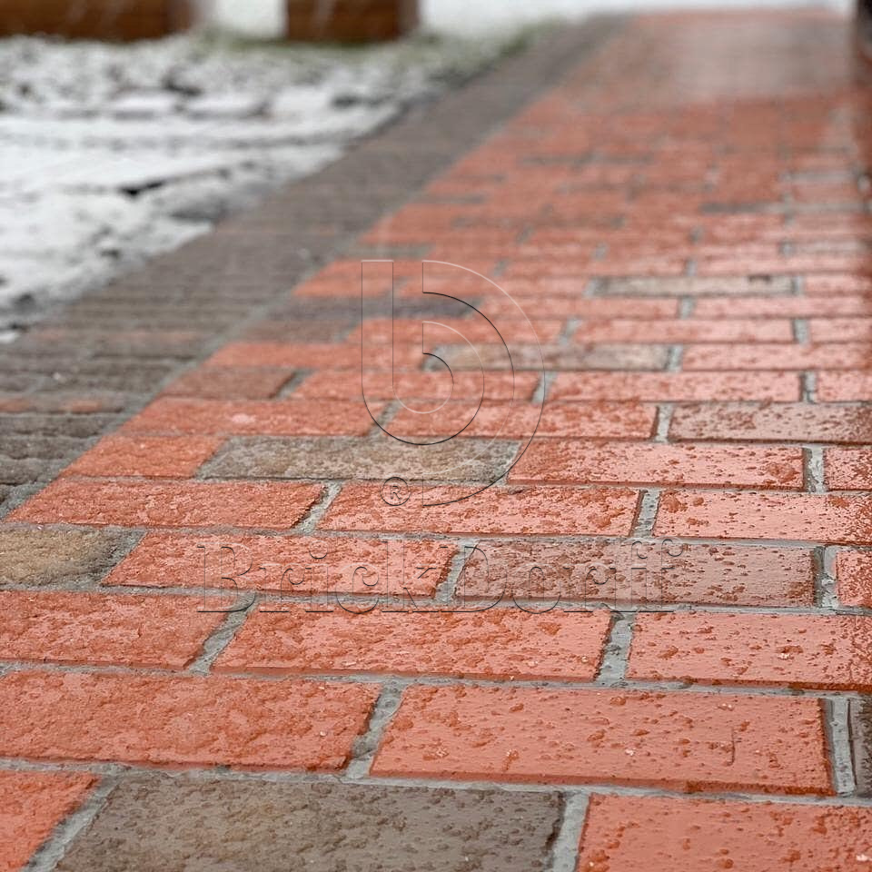 Тротуарная плитка / брусчатка Клинкерная ЛСР MIX-2 200*100*50 мм