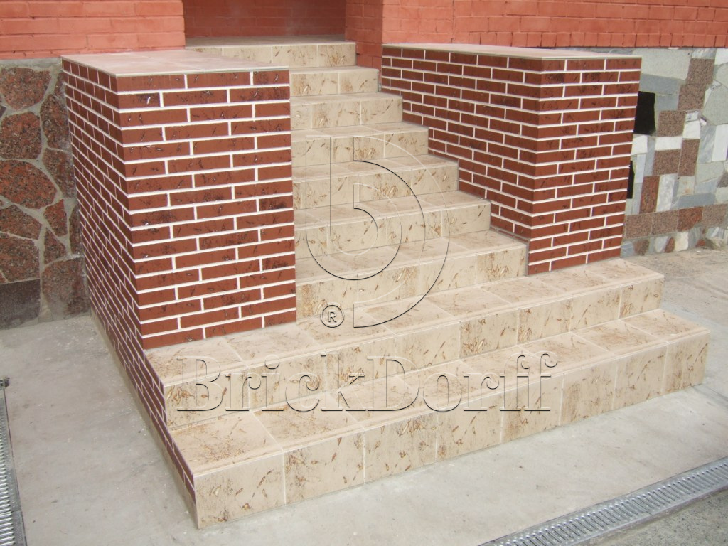 Austria Kitzbühel 240*71*8 мм, Клинкерная фасадная плитка облицовочная под кирпич ABCklinker