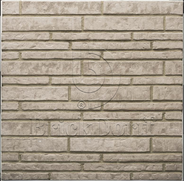 Клинкерная фасадная плитка облицовочная под кирпич Stroeher (Штроер) Zeitlos 237 austerrauch рельефная, 400*71*14 мм