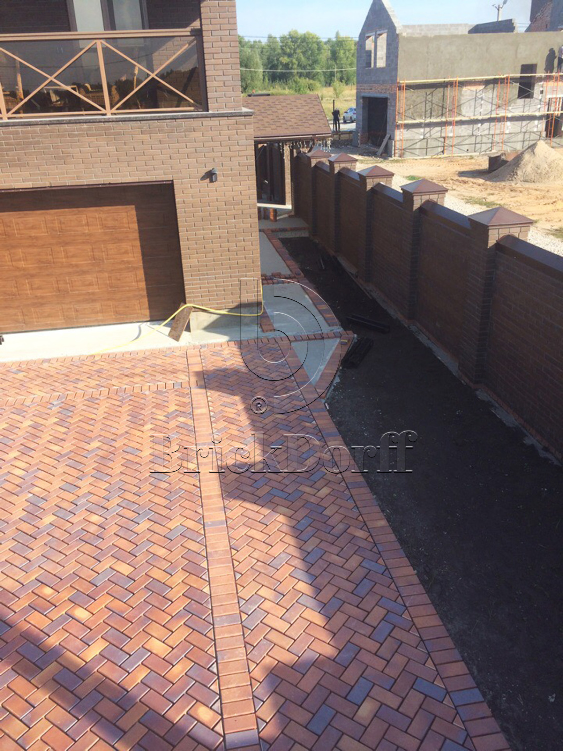 Тротуарная плитка клинкерная ABC Herbstlaub-geflammt (Хербстлауб-гефламмт), 200*100*20 мм