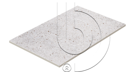 Клинкерная Плитка напольная противоскользящая Stroeher KERAPLATTE ROCCIA 837 marmos 444*294*10 мм