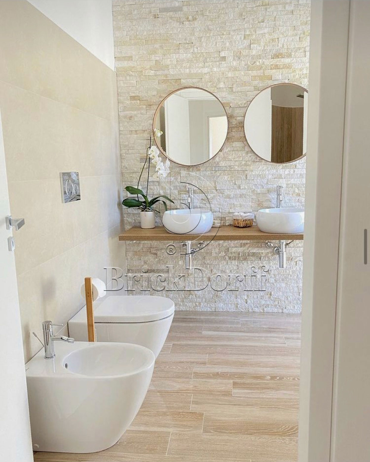 Кварцит Бежевый 600*150*10-20 мм, натуральный камень для интерьера и фасада BD