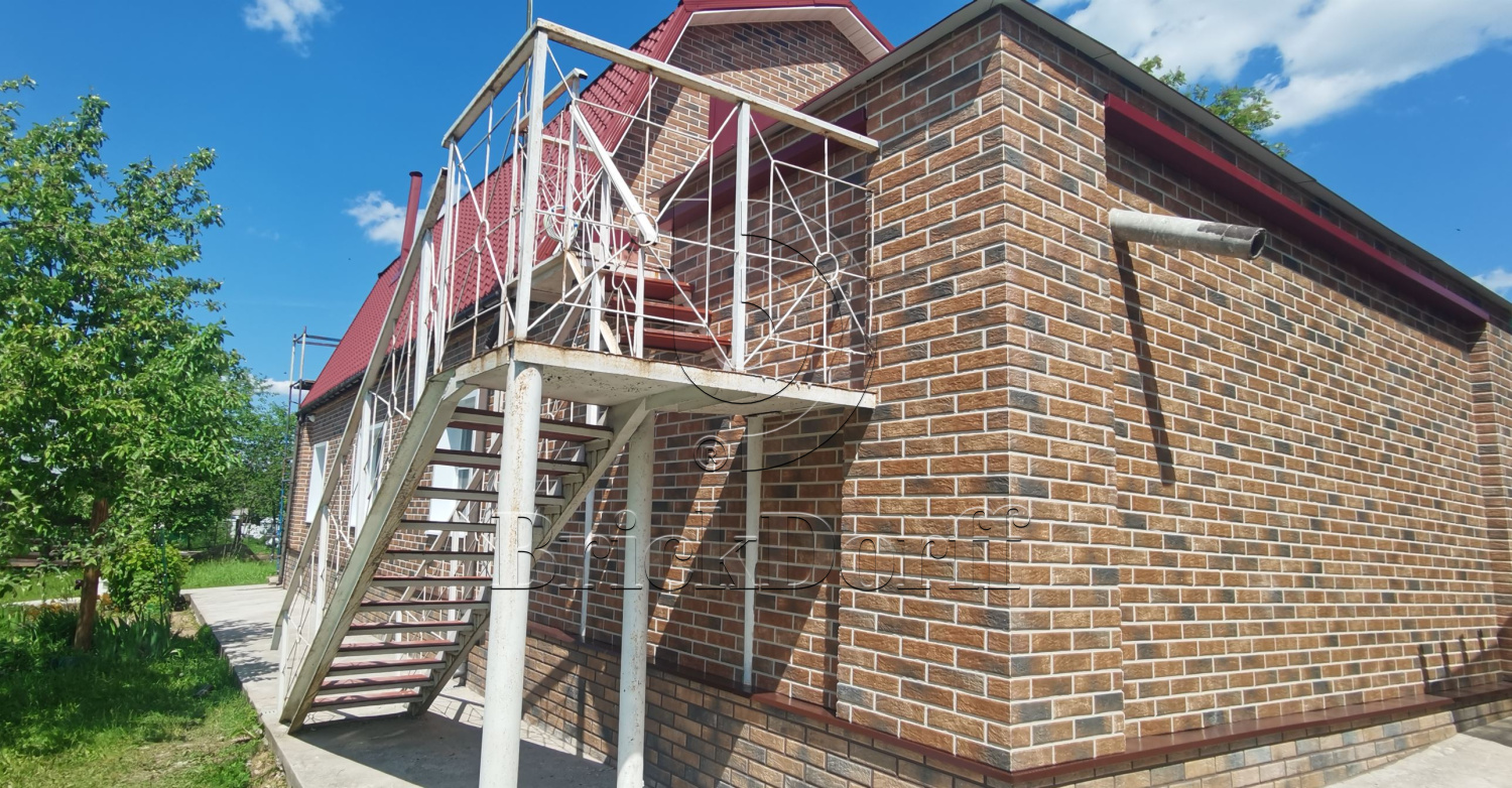 Loft Brick Chili фасадная термопанель из пенополистирола ППС 80 мм с клинкерной плиткой