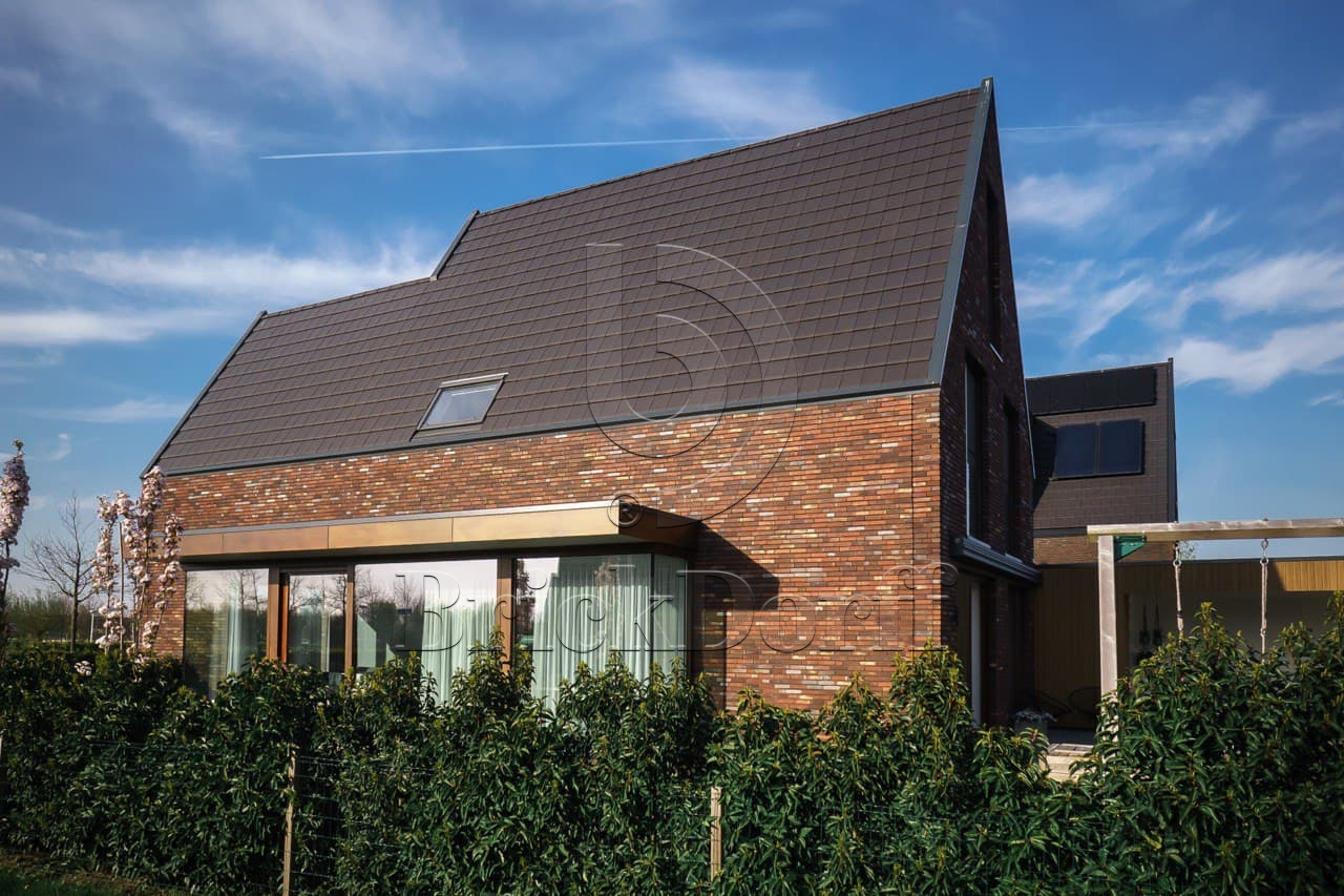 Rookkwarts WF 210х24х50 мм, Фасадная и Интерьерная Плитка ручной формовки под кирпич Engels baksteen