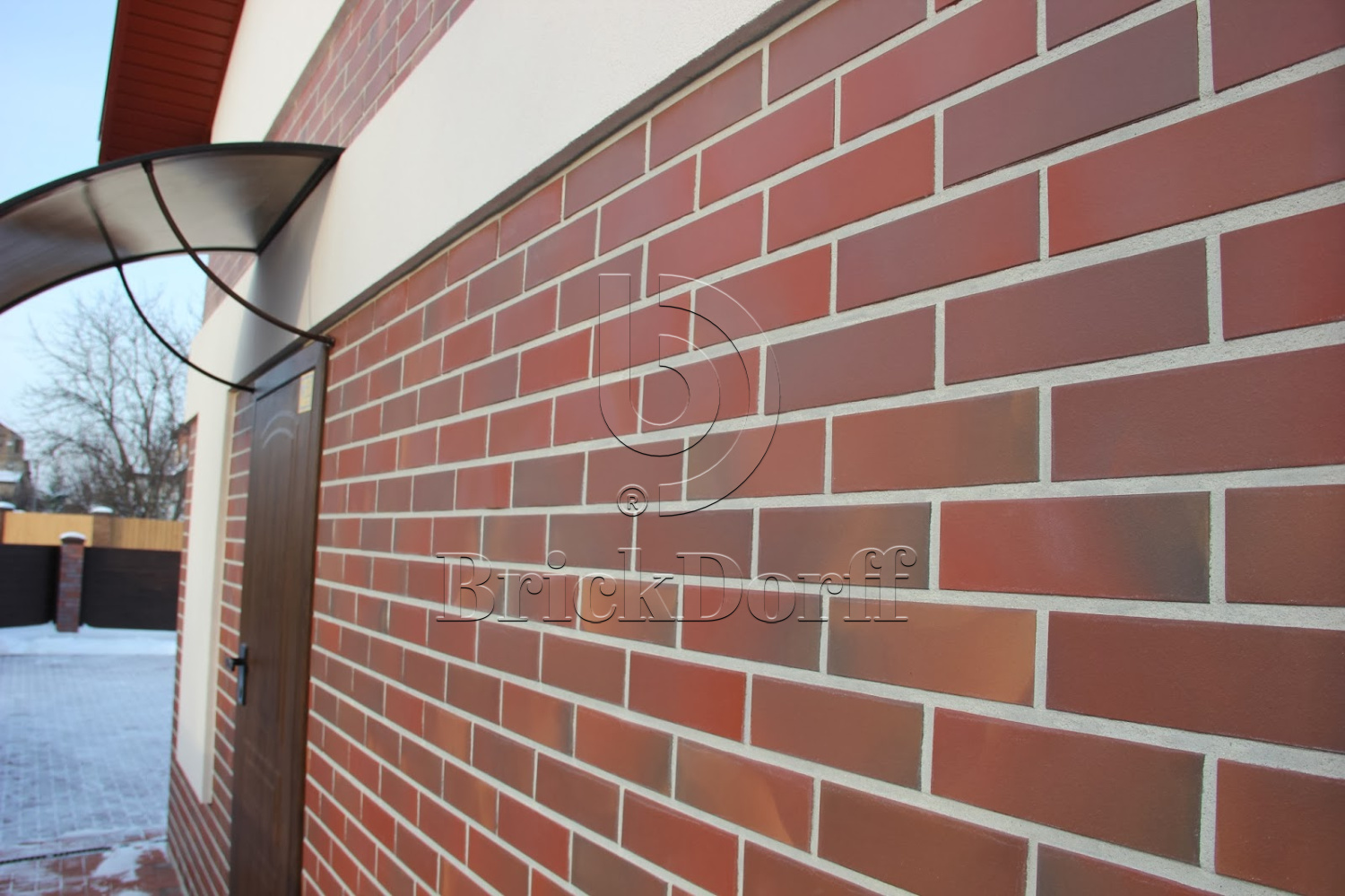 Borkum glatt, 240*71*10 мм Клинкерная фасадная плитка облицовочная под кирпич ABCklinker