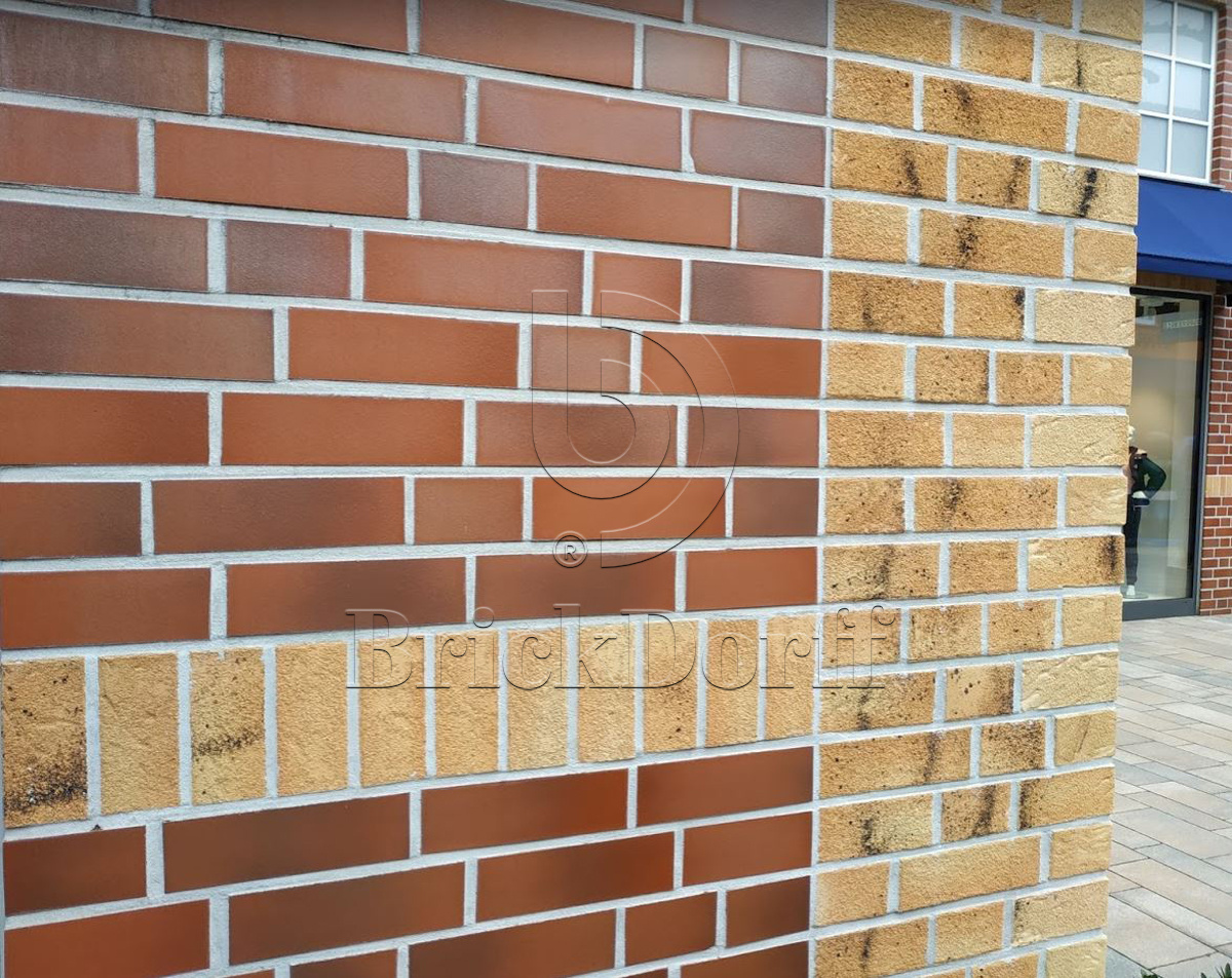 Nordkap glatt 240*71*10 мм, Клинкерная фасадная плитка облицовочная под кирпич ABCklinker