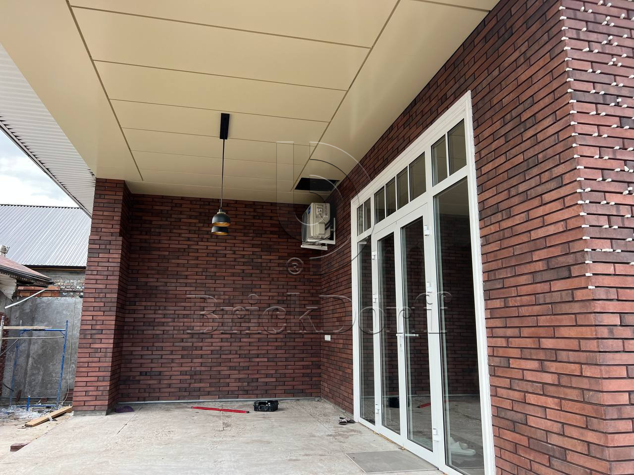 Фасадная ригельная плитка под клинкер Life Brick Римхен 370, 284*51*15 мм