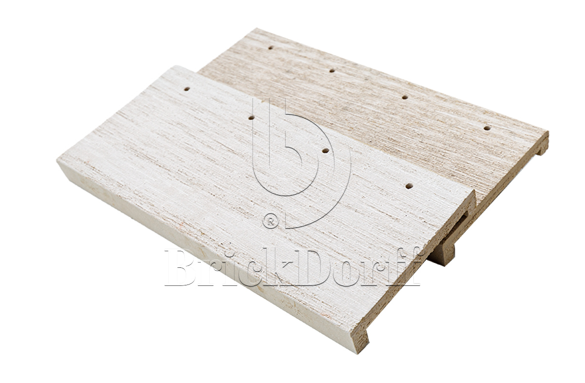 NORDIC 11 Muschelweiß 365x250x30x14, ABC Клинкерная плитка для навесного вент Фасада и Кровли