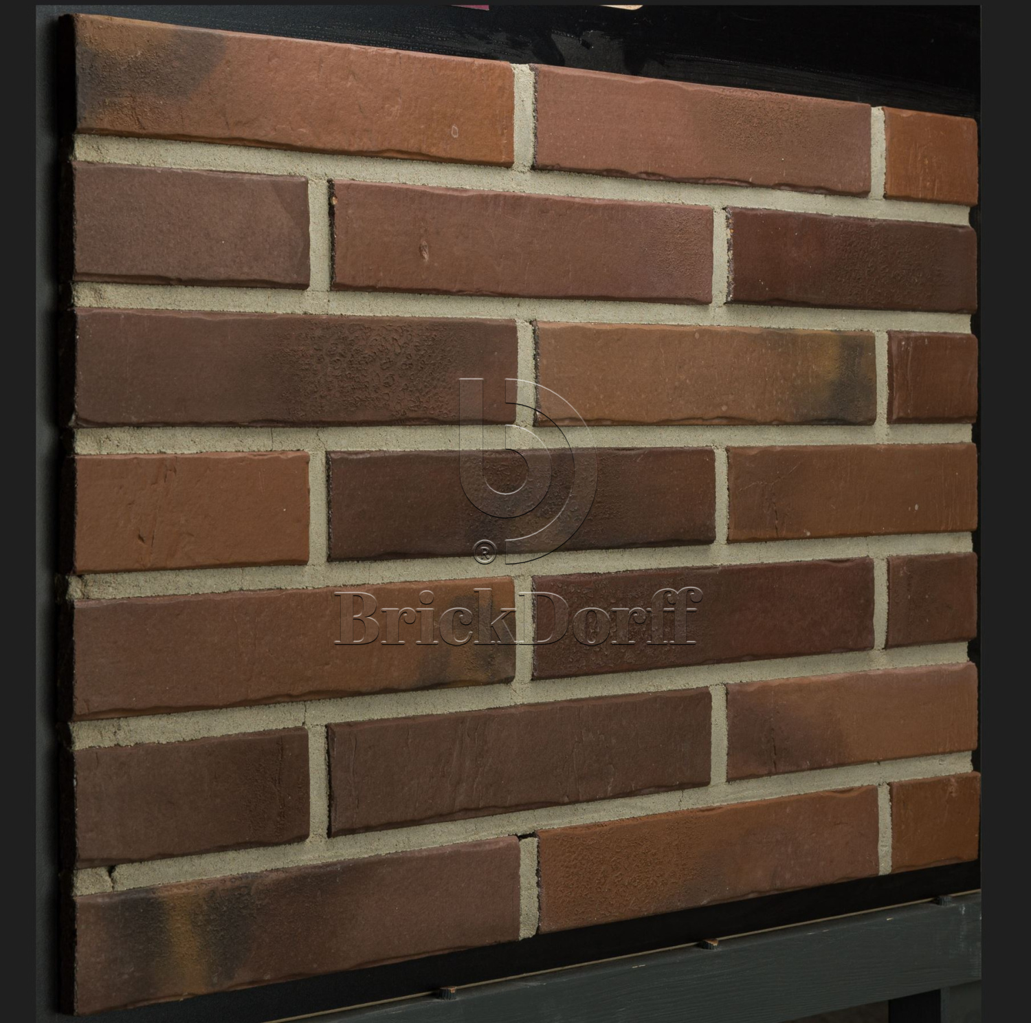 Фасадная ригельная плитка под клинкер Life Brick Лонг 635, 430*52*15 мм