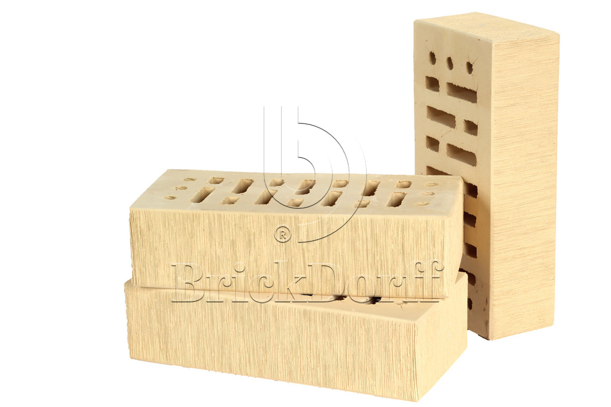 Кирпич клинкерный облицовочный желтый, Lode ASA SARMITE штриховая, 250*85*65мм