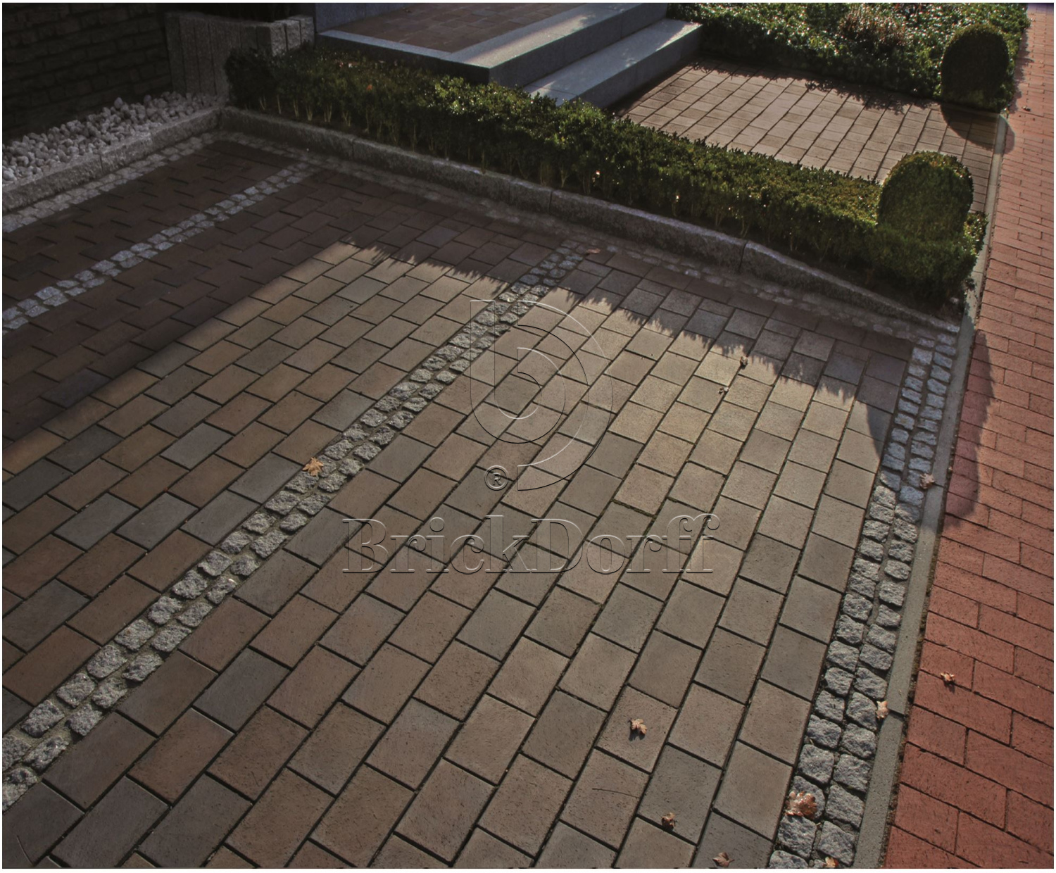 Тротуарная плитка клинкерная ABC Kiel-Heidebunt (Киел-Хеидебунт) 200*100*22.5 мм