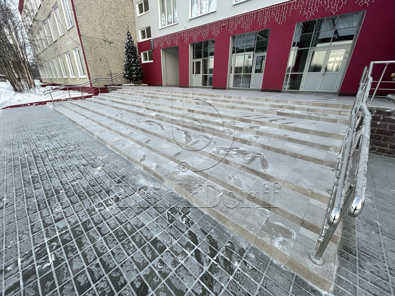 Клинкерная плитка Viano Beige 300x300x11 – для улицы, террасы, крыльца, лестницы, морозостойкая