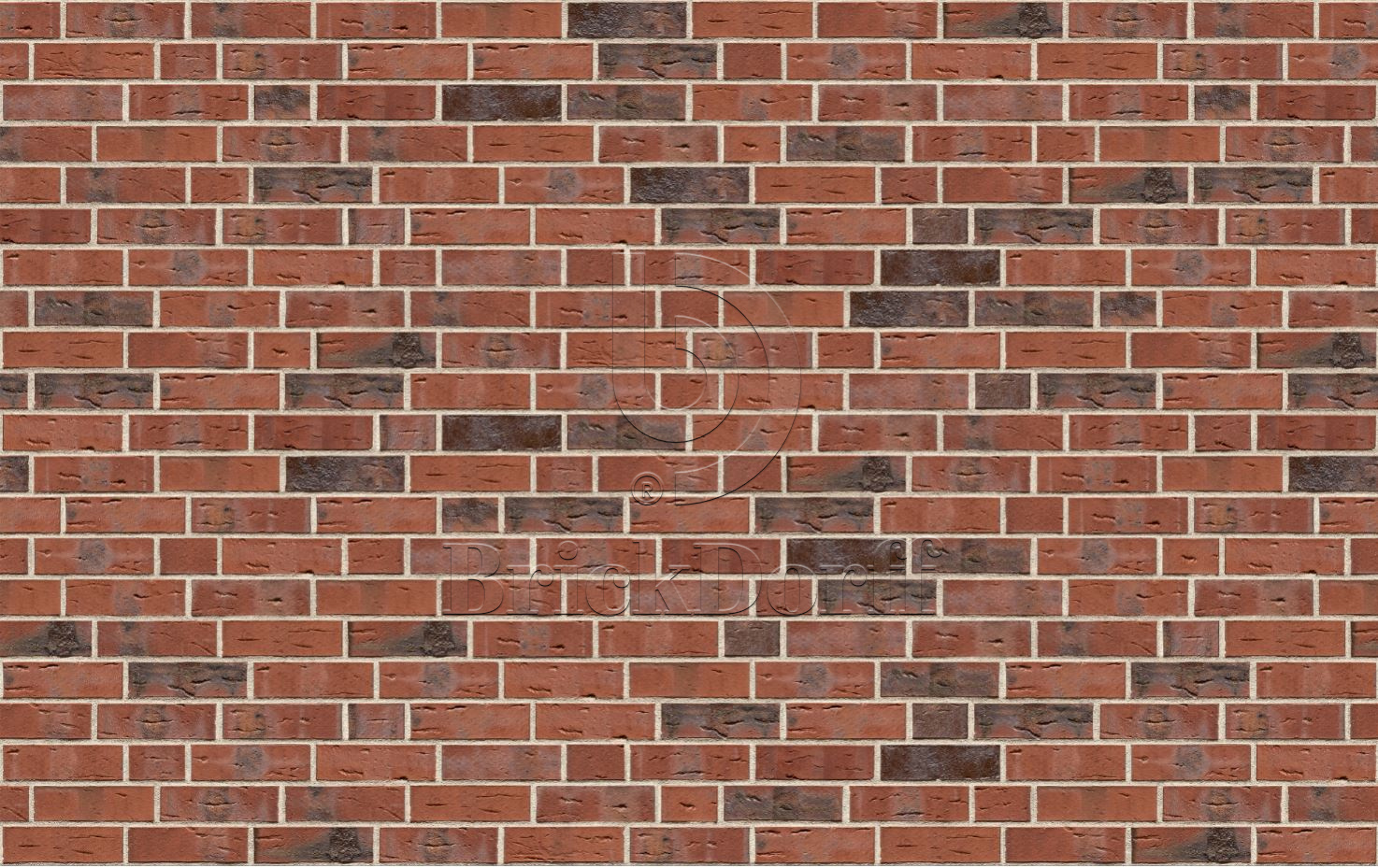 Кирпич облицовочный Клинкерный ABC 858 Grafschafter rot Kohlebrand Wasserstrich 55NF 240*71*55 мм