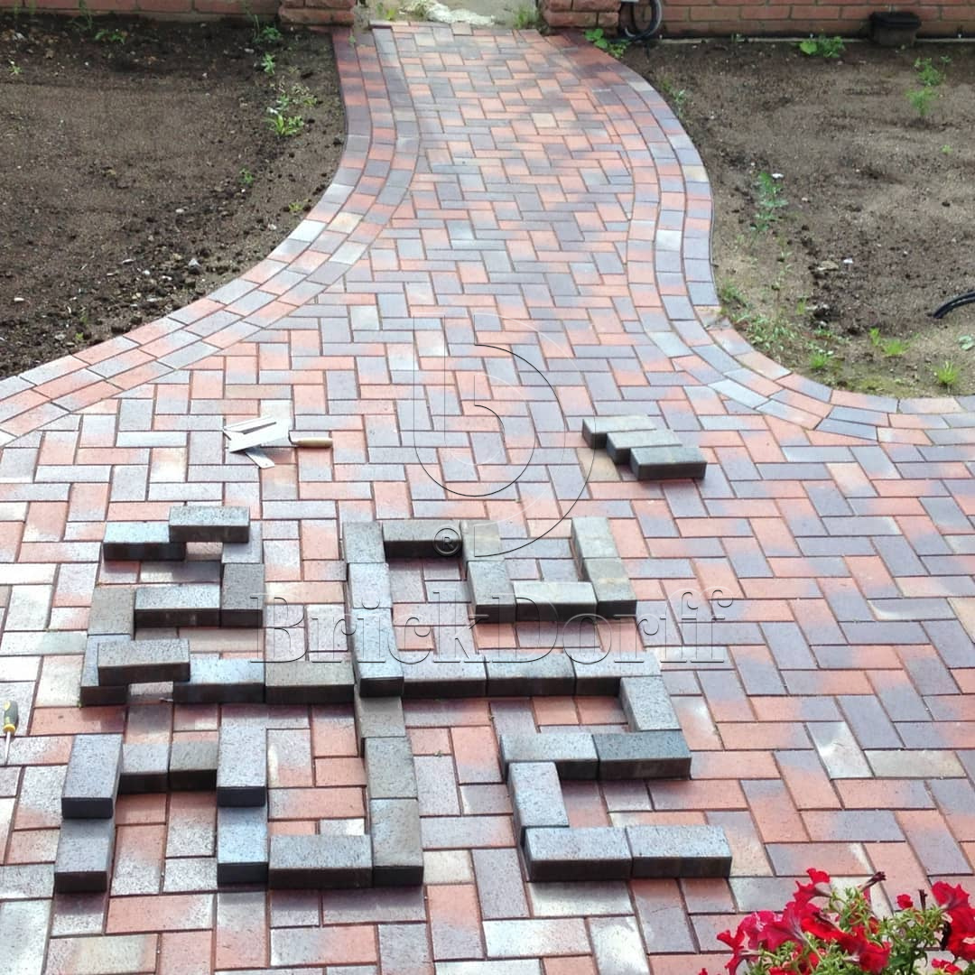 Тротуарная плитка / брусчатка Клинкерная ABC Danzig (Данзиг), 200*100*40 мм