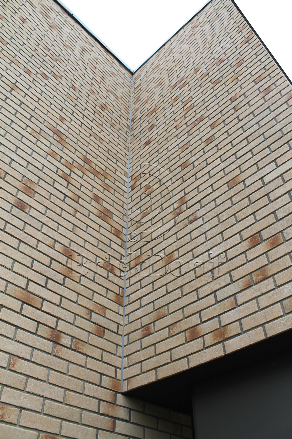 Клинкерная фасадная плитка облицовочная под кирпич Stroeher (Штроер) Zeitlos 352 kupferschmels рельефная NF14, 240*71*14 мм