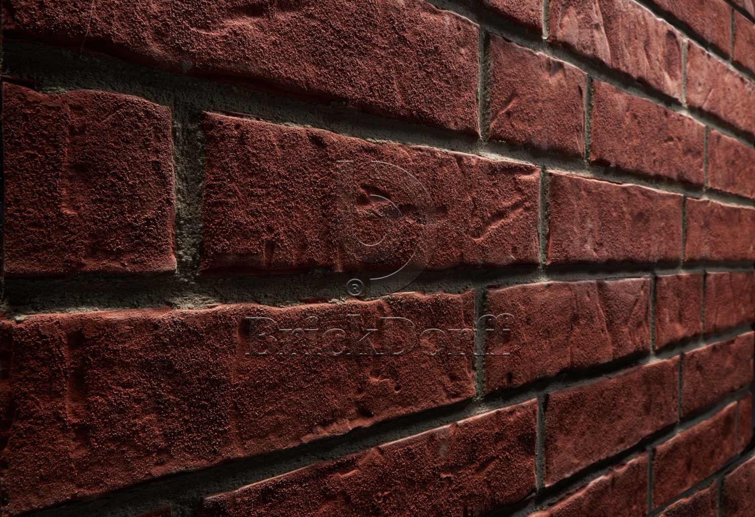 Клинкерная фасадная плитка облицовочная под кирпич Stroeher (Штроер) Zeitlos 356 erdfeuer рельефная NF14, 240*71*14 мм