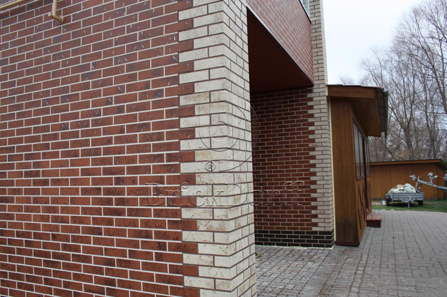 Austria Kitzbühel 240*71*8 мм, Клинкерная фасадная плитка облицовочная под кирпич ABCklinker