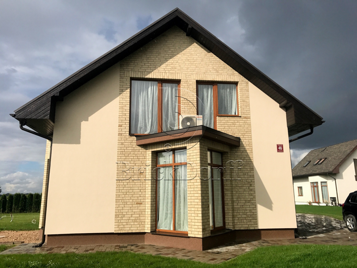 Austria Salzburg 240*71*8 мм, Клинкерная фасадная плитка облицовочная под кирпич ABCklinker