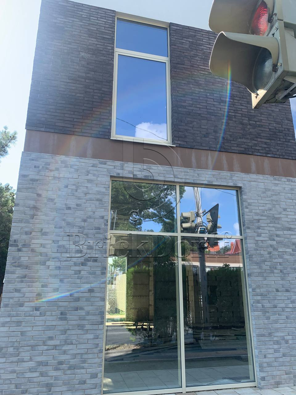 Фасадная ригельная плитка под клинкер Life Brick Римхен 493, 284*51*15 мм