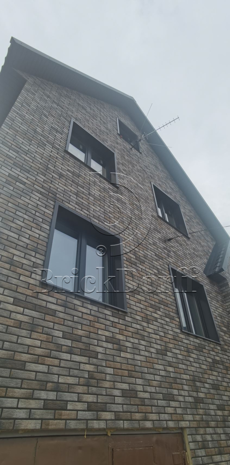 Loft Brick Pepper фасадная термопанель из пенополиуретана ППУ 65 мм