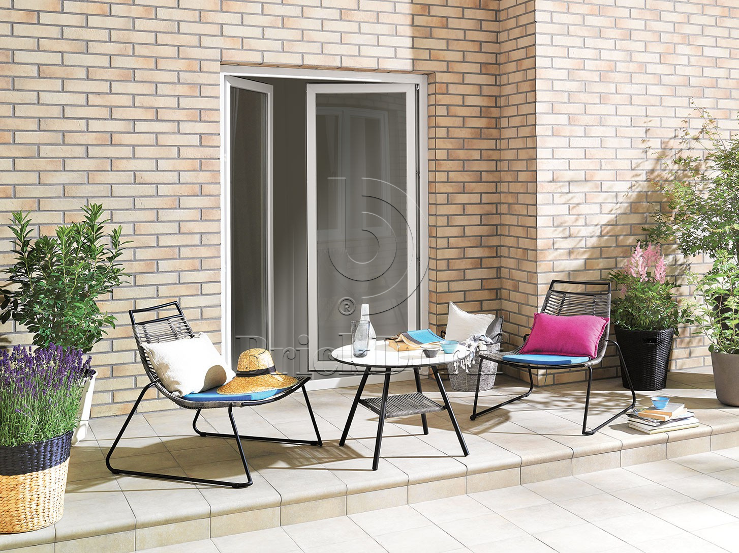 Фасадная и Интерьерная клинкерная плитка под кирпич Cerrad Elewacja Loft brick salt 245*65*8 мм