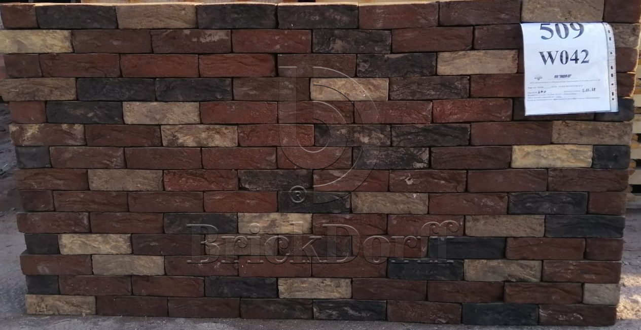 Донские Зори Извеково w042 215*102*65 мм, Кирпич ручной формовки полнотелый, облицовочный