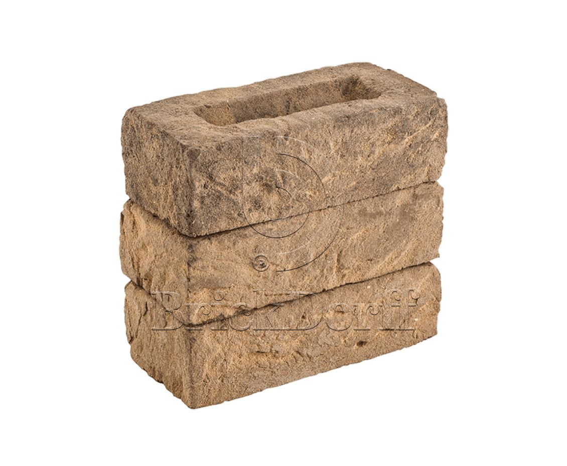 Донские Зори Шахматово w045 215*102*65 мм, Кирпич ручной формовки полнотелый, облицовочный