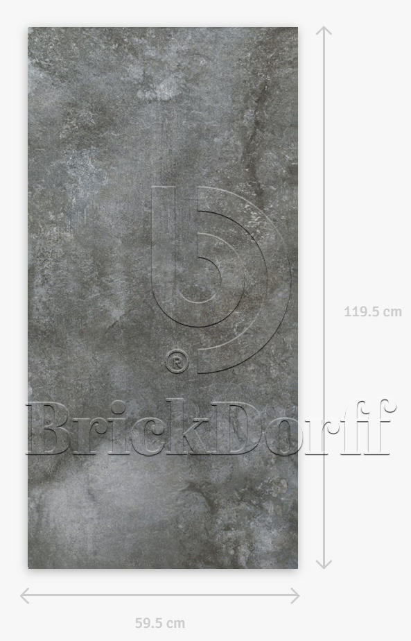 Burlington Blue Struktura 595*1195*20 мм тротуарная плитка уличная, противоскользящая, керамогранитная Paradyz