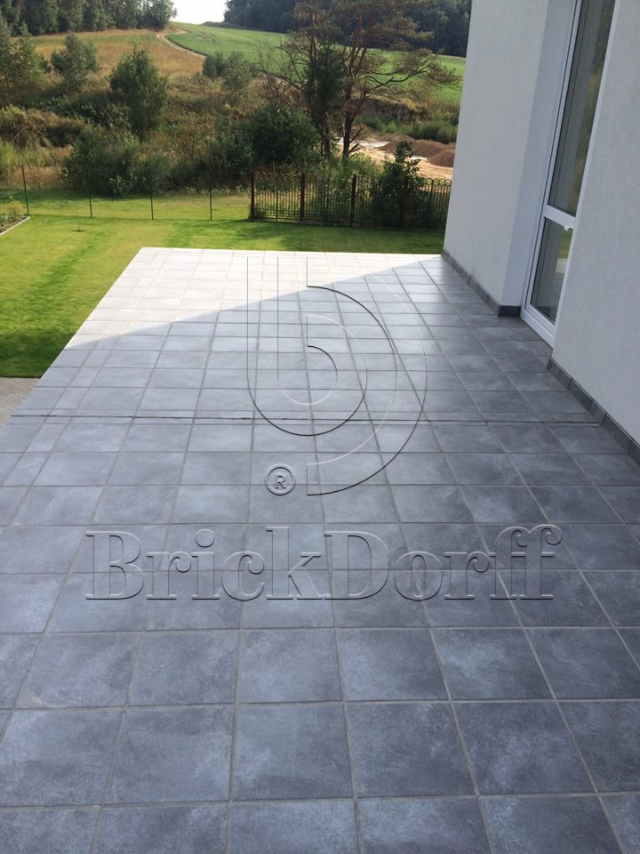 Клинкерная Плитка напольная противоскользящая Stroeher KERAPLATTE AERA 710 crio 444*294*10 мм