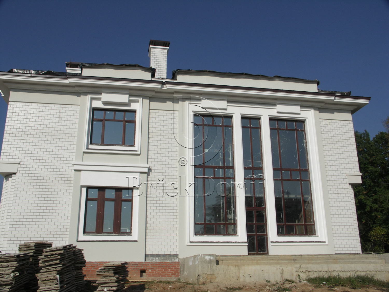 Фасадная Термопанель из пенополистирола ППС 60 мм с клинкерной плиткой Piz Tasna 240*71*10 мм