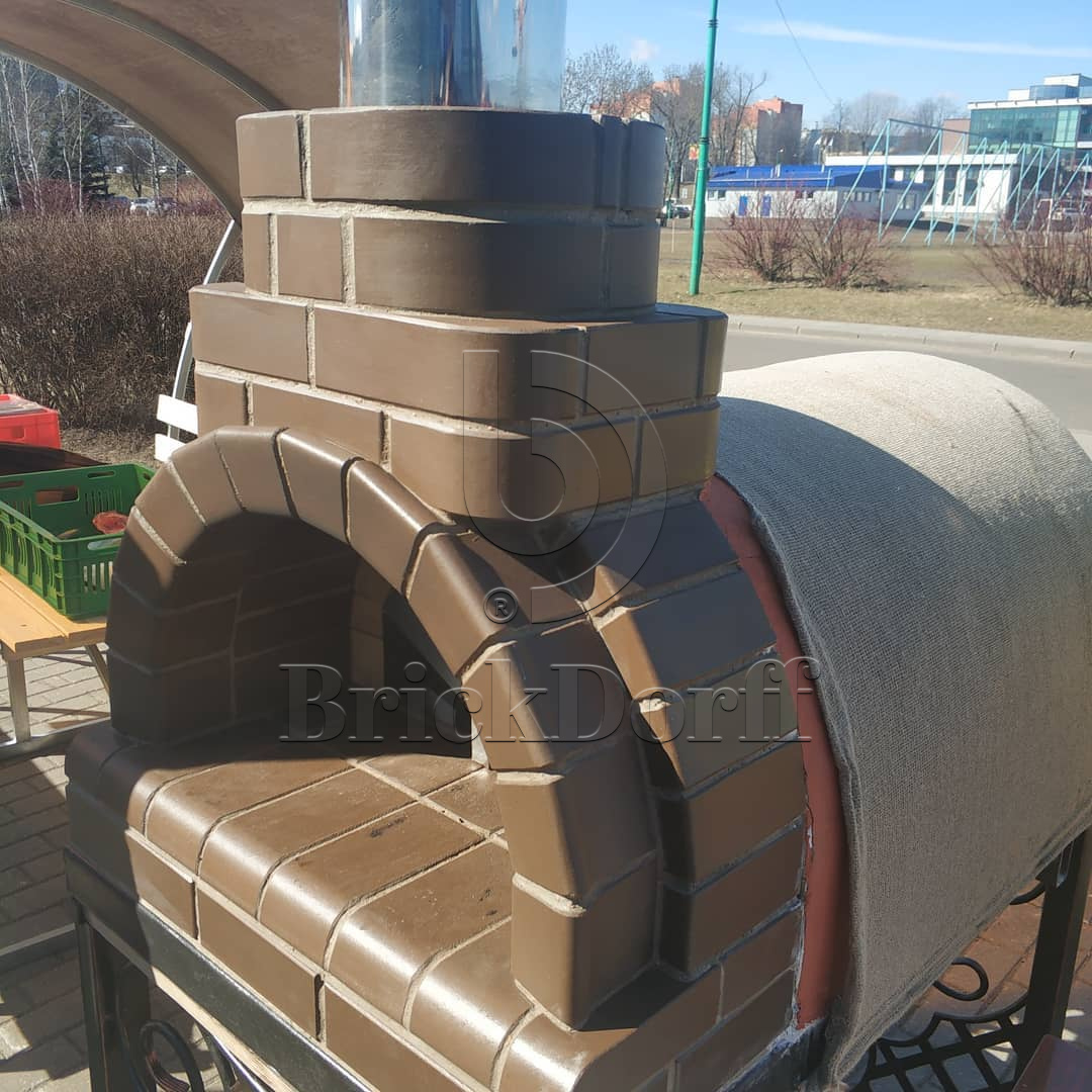 12.202100L Кирпич керамический полнотелый Печной Lode VECAIC BRUNIS гладкий, 250*120*65 мм