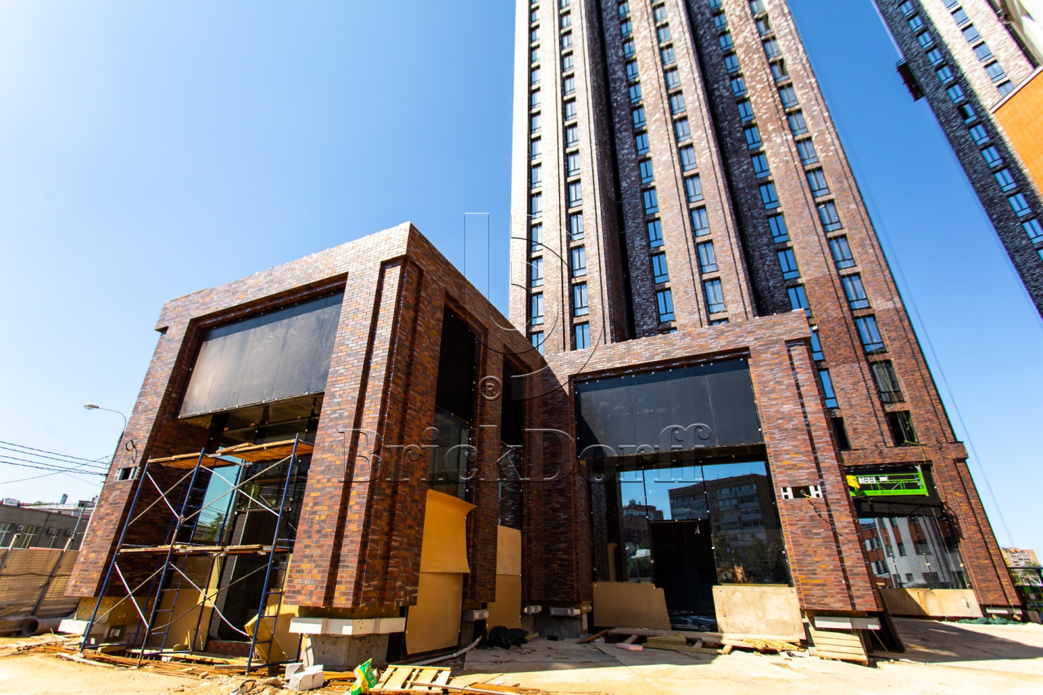 Клинкерная Плитка для Вентилируемых фасадов с расшивкой шва ABC №9009 240*71*14 мм