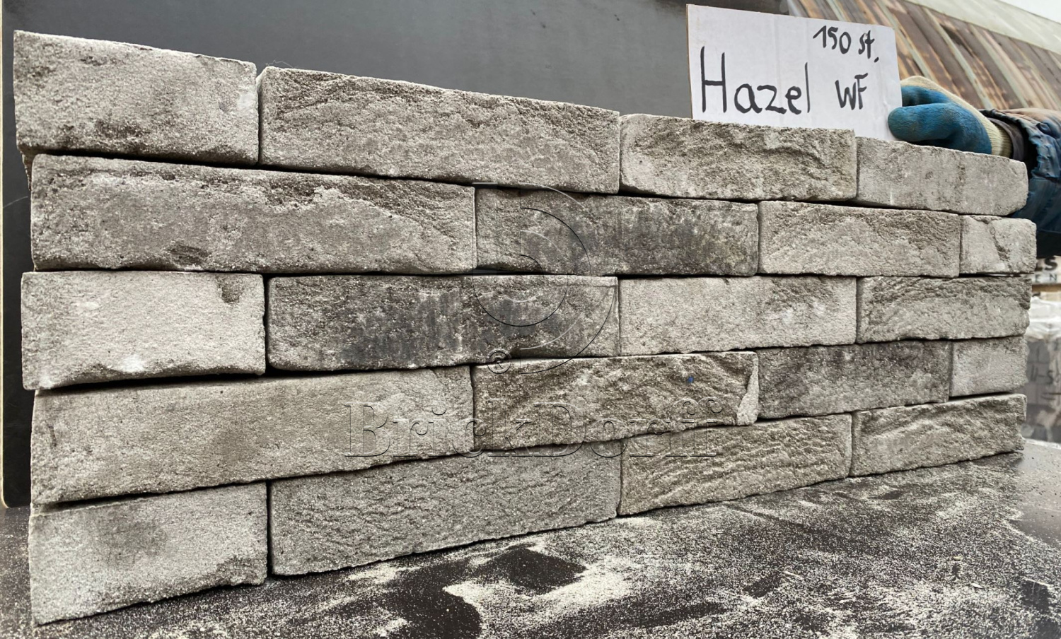 HAZEL (TANGANIYKA) WF 209х101х50 мм, Кирпич ручной формовки Engels baksteen