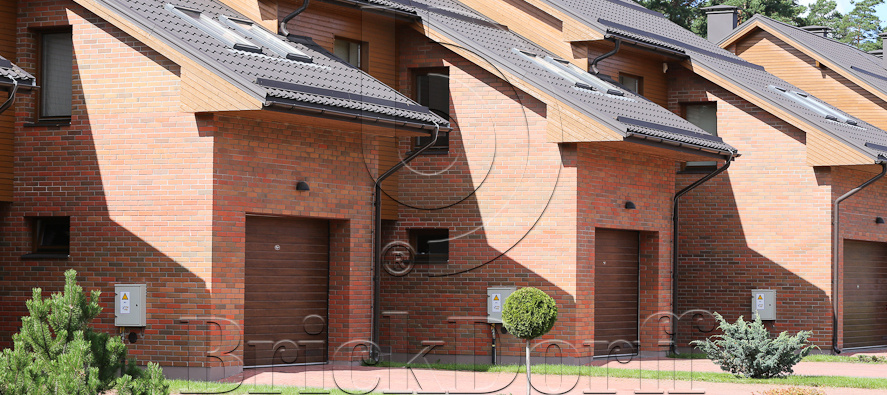 Кирпич клинкерный облицовочный светло - коричневый, Lode RUDIS гладкий, 250*120*65 мм