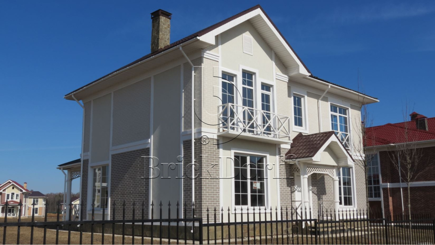 Objekta Beige glatt, 240*71*10 мм, Клинкерная фасадная плитка облицовочная под кирпич ABCklinker