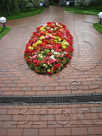 Тротуарная плитка / брусчатка Клинкерная ABC Kiel-Heidebunt (Киел-Хеидебунт), 200*100*45 мм