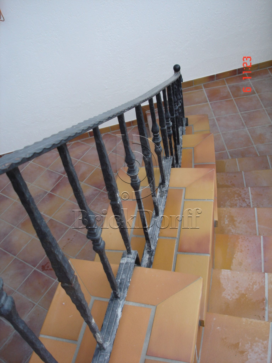 Плитка напольная противоскользящая Клинкерная Stroeher KERAPLATTE TERRA 307 wheat 240*240*12 мм