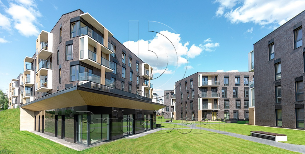 Клинкерная фасадная плитка облицовочная под кирпич ABC Dresden glatt, 240*71*10 мм