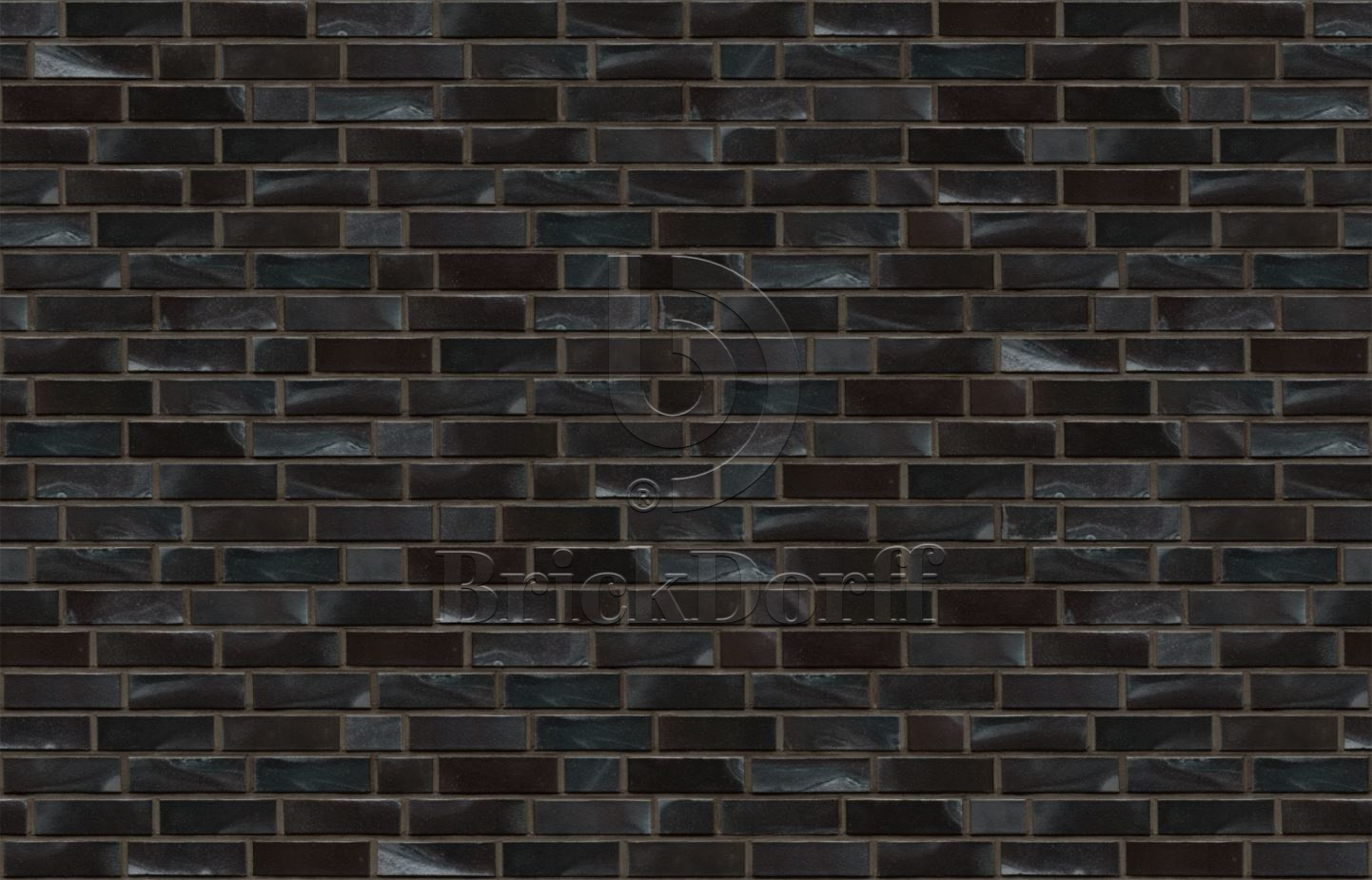 Кирпич облицовочный Клинкерный ABC 8954 Hamburg schwarz-blau-bunt Kohlebrand 55NF 240*71*55 мм